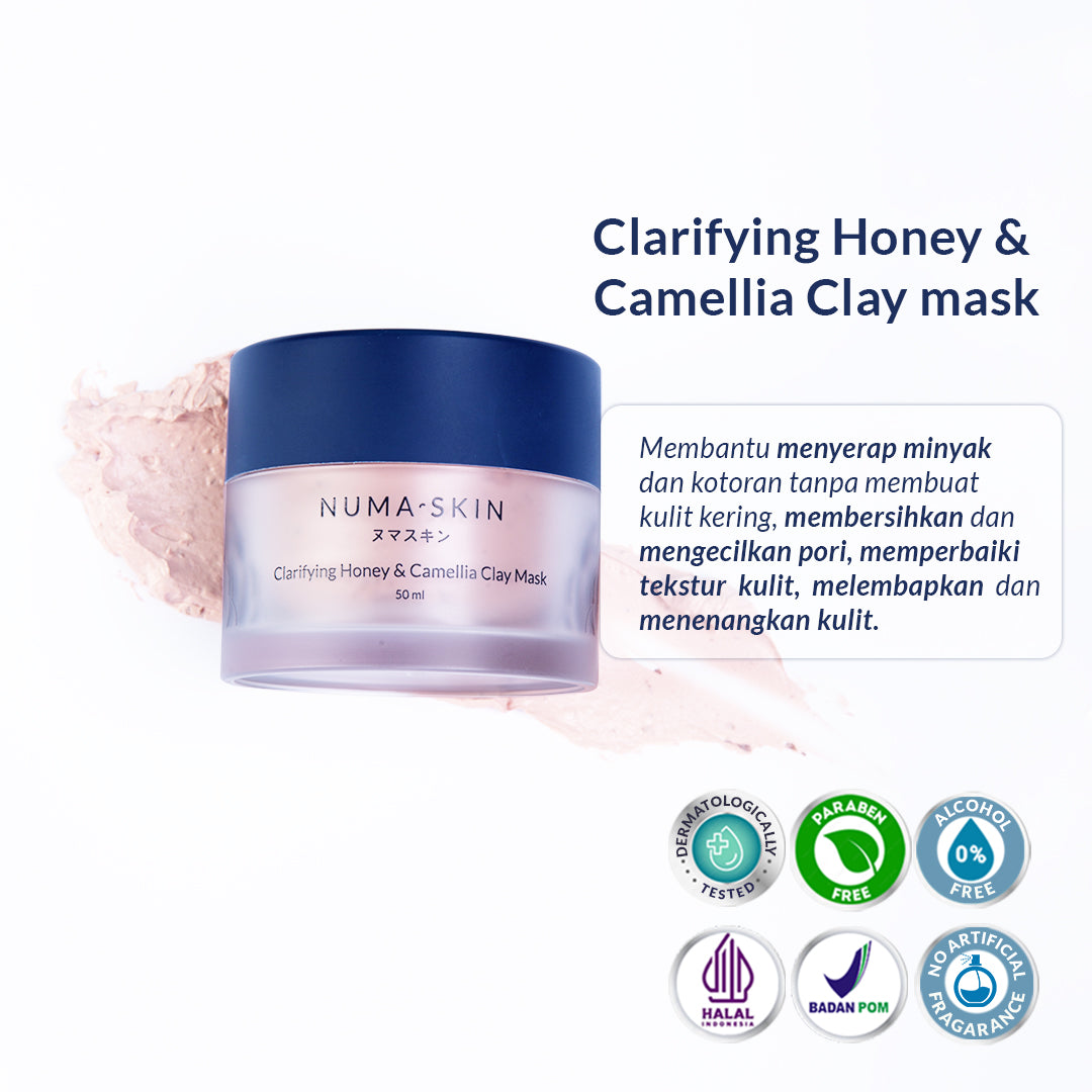 Numa Skin Scrub Free & Brightening-Bebas Komedo & Mencerahkan