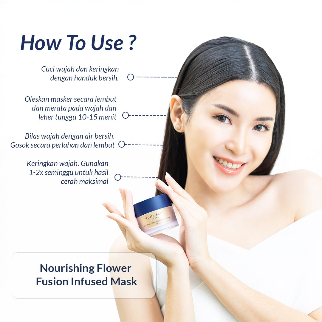 Nourishing Flower Fusion Infused Mask 50ML